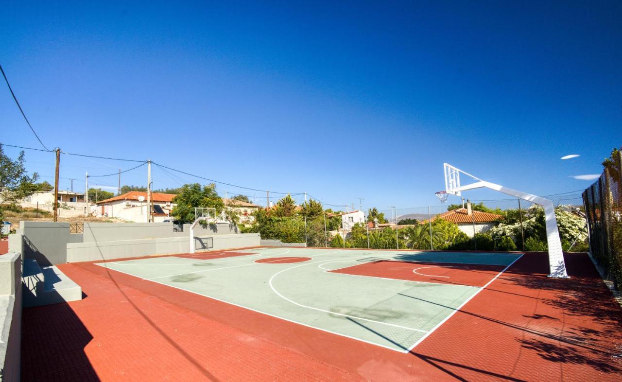 Sea & Mountain Apartment Close To Port And City Lavrion Bagian luar foto