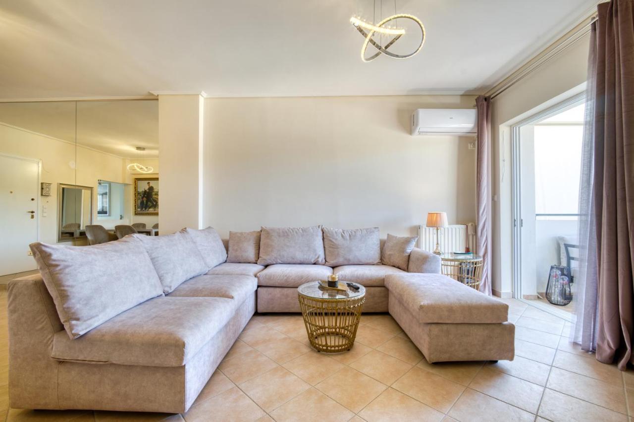 Sea & Mountain Apartment Close To Port And City Lavrion Bagian luar foto